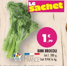 Match Bimi brocoli offre