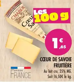 Match Fruitière cœur de savoie offre