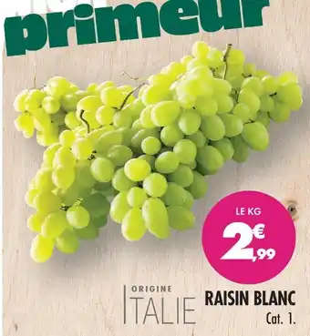 Raisin blanc