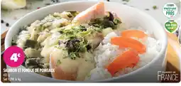 Match Match saumon et fondue de poireaux offre