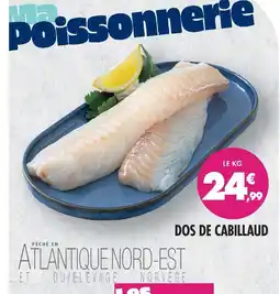 Match Dos de cabillaud offre