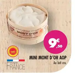 Match Mini mont d’or aop offre