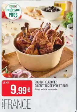 Match Match produit élaboré : grignottes de poulet rôti offre