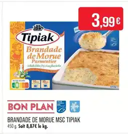 Match Tipiak brandade de morue msc offre
