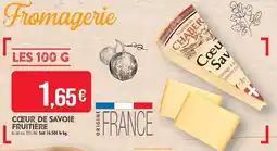 Match Coeur de savoie fruitière offre