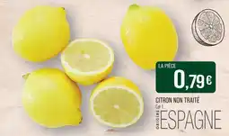 Match Citron non traité offre