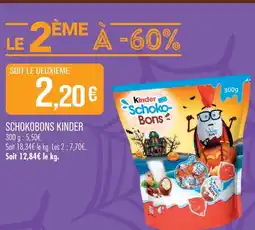 Match Kinder schokobons offre