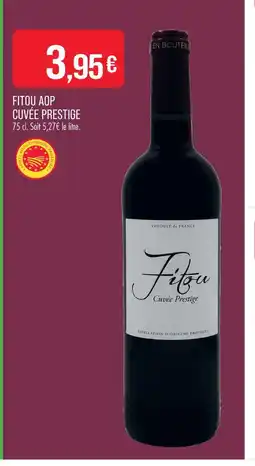 Match Cuvée prestige fitou aop offre