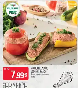 Match Produit élaboré : légumes farcis offre