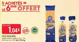 Match Grand'mère pâtes offre