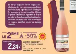 Match La cave augustin florent cabernet d’anjou aop offre