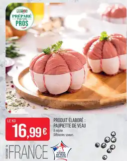 Match Produit élaboré : paupiette de veau offre
