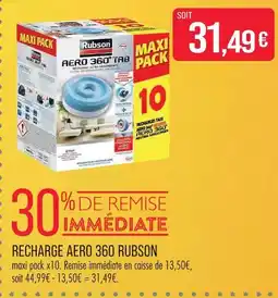 Match Rubson recharge aero 360 offre