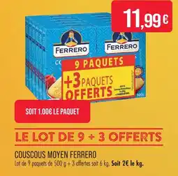 Match Ferrero couscous moyen offre