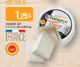 Match Chaource aop offre