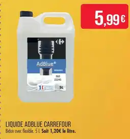 Match Carrefour liquide adblue offre