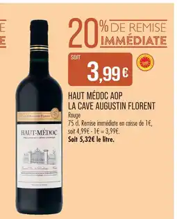 Match La cave d’augustin florent haut médoc aop offre