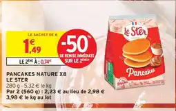 Intermarché Hyper Le ster pancakes nature offre