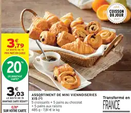Intermarché Hyper Assortiment de mini viennoiseries offre