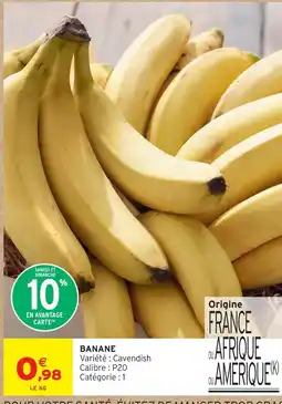 Intermarché Express Banane offre