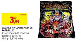 Intermarché Patrelle sachet hallowcandies offre