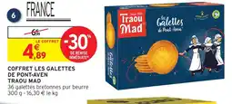 Intermarché Traou mad coffret les galettes de pont-aven offre
