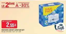Match Carrefour - mouchoirs confort offre