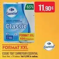 Match Carrefour - essuie tout offre