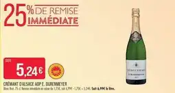 Match Brut - crémant d'alsace aop e. durenneyer offre