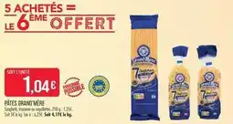 Match Pâtes grand'mère offre
