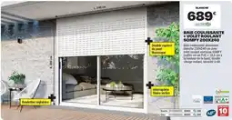 Brico Dépôt Somfy - batie coulissante + lote offre