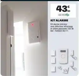 Brico Dépôt Db - kit alarme offre