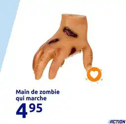 Action Main de zombie qui marche offre
