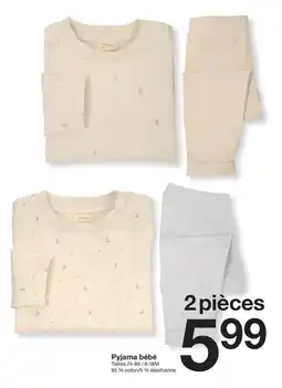Zeeman Pyjama bébé offre