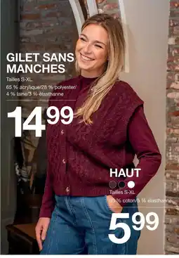 Zeeman Gilet sans manches offre