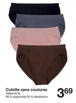 Zeeman Culotte sans coutures offre