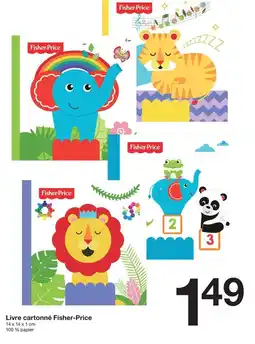 Zeeman Fisher-price - livre cartonné offre