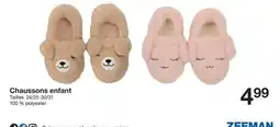 Zeeman Chaussons enfant offre
