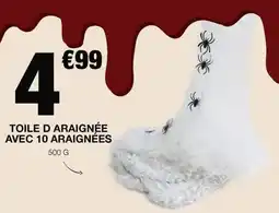 Marché aux Affaires Toile d araignée avec 10 araignées offre