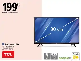 Carrefour Téléviseur LED offre