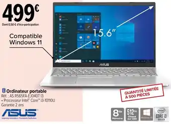 Carrefour Ordinateur portable offre