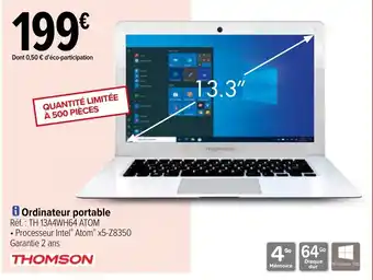 Carrefour Ordinateur portable offre