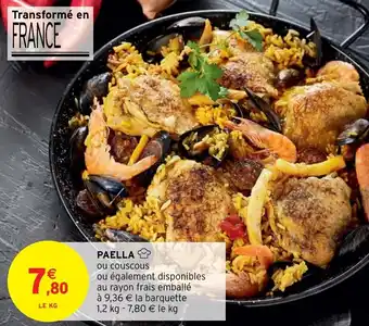 Intermarché Hyper Paella offre