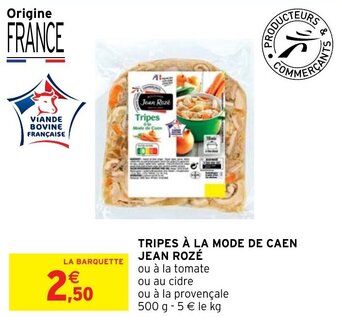 Intermarché Hyper Tripes à la mode de caen jean rozé offre