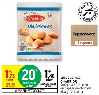 Intermarché Hyper Madeleines chabrior offre