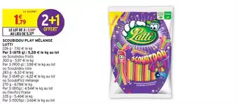 Scoubibou play mélange lutti