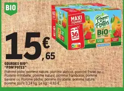 E.Leclerc Pom'Potes Gourdes Bio offre