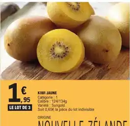 E.Leclerc KIWI JAUNE offre