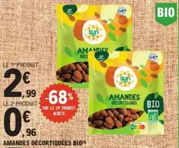 E.Leclerc Sun Amandes décortiquées offre