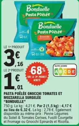 E.Leclerc Bonduelle Pasta Poêlée offre